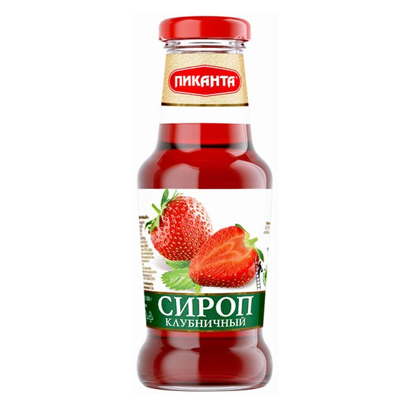 Syrup Strawberry – 10.58 oz (300gr)